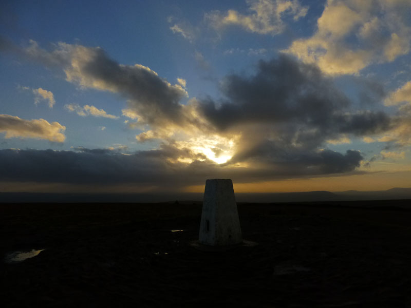 Pendle Sunset